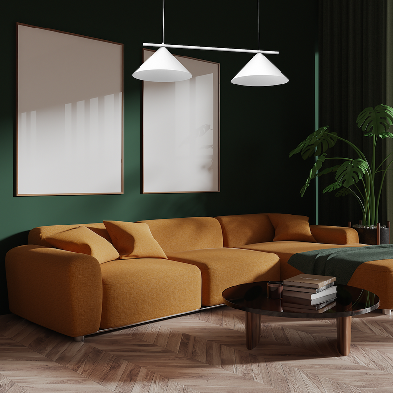 Milagro Capital 2L pendant lamp GX53