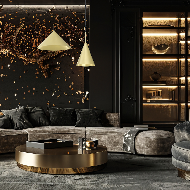 Milagro Capital 1L pendant lamp GX53