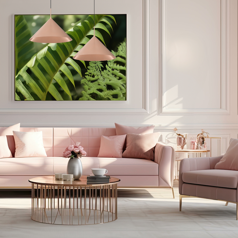 Milagro Capital 1L pendant lamp GX53