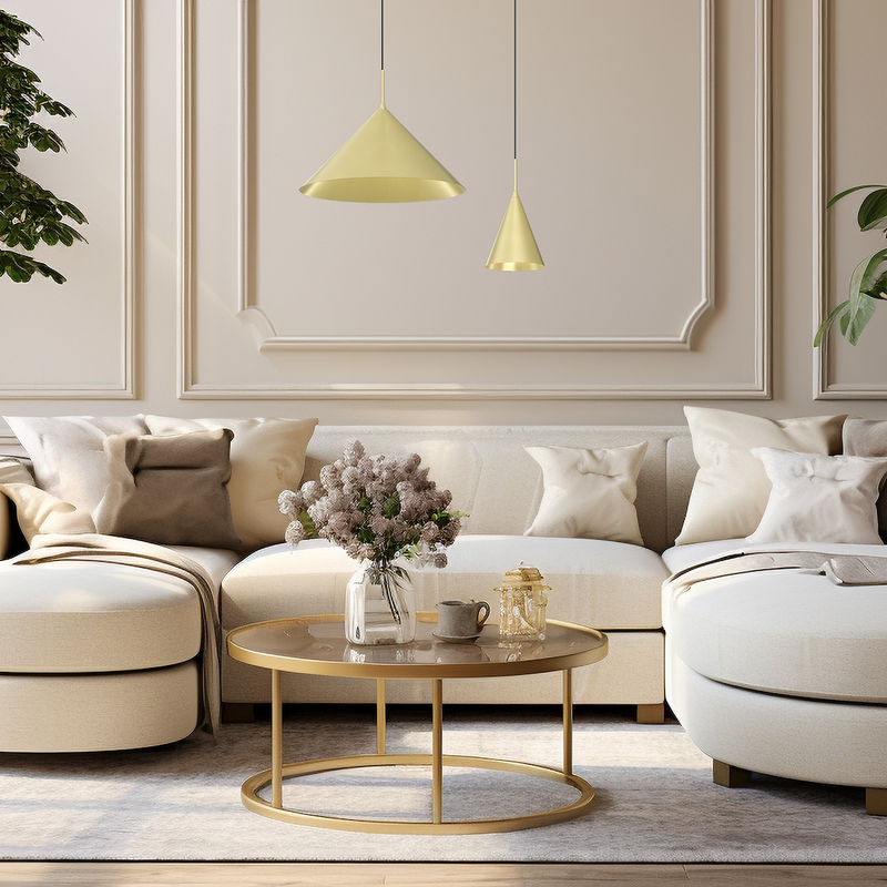 Milagro Capital 1L pendant lamp GX53