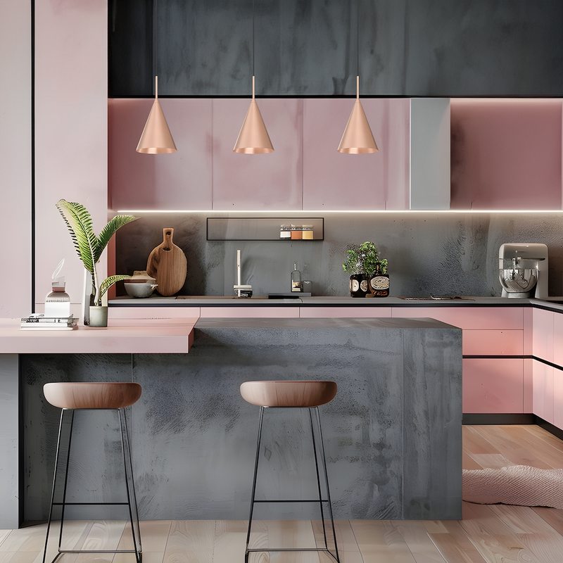 Milagro Capital 1L pendant lamp GX53