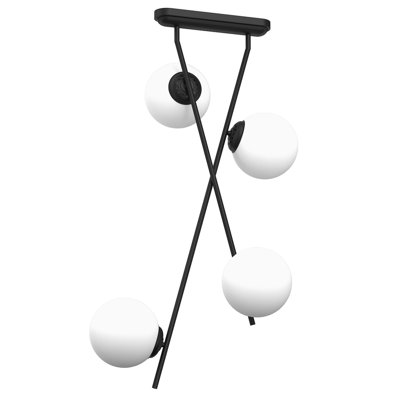 Milagro Inter 1L ceiling lamp E14 H 71cm