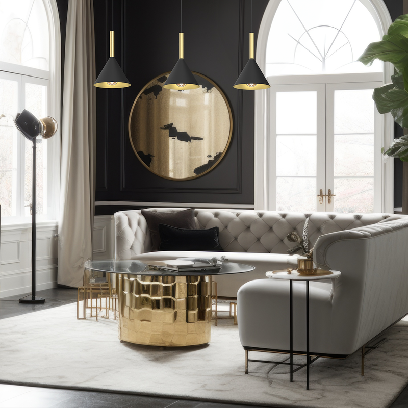 Milagro Peru 3L pendant lamp E27