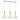 Milagro Peru 3L pendant lamp E27