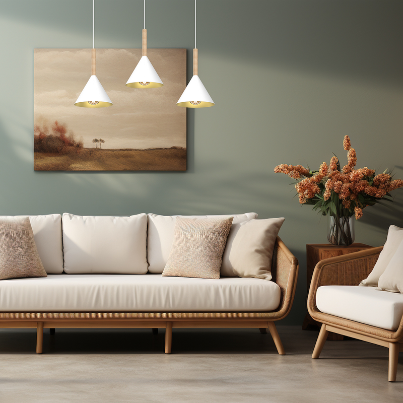 Milagro Peru 3L pendant lamp E27