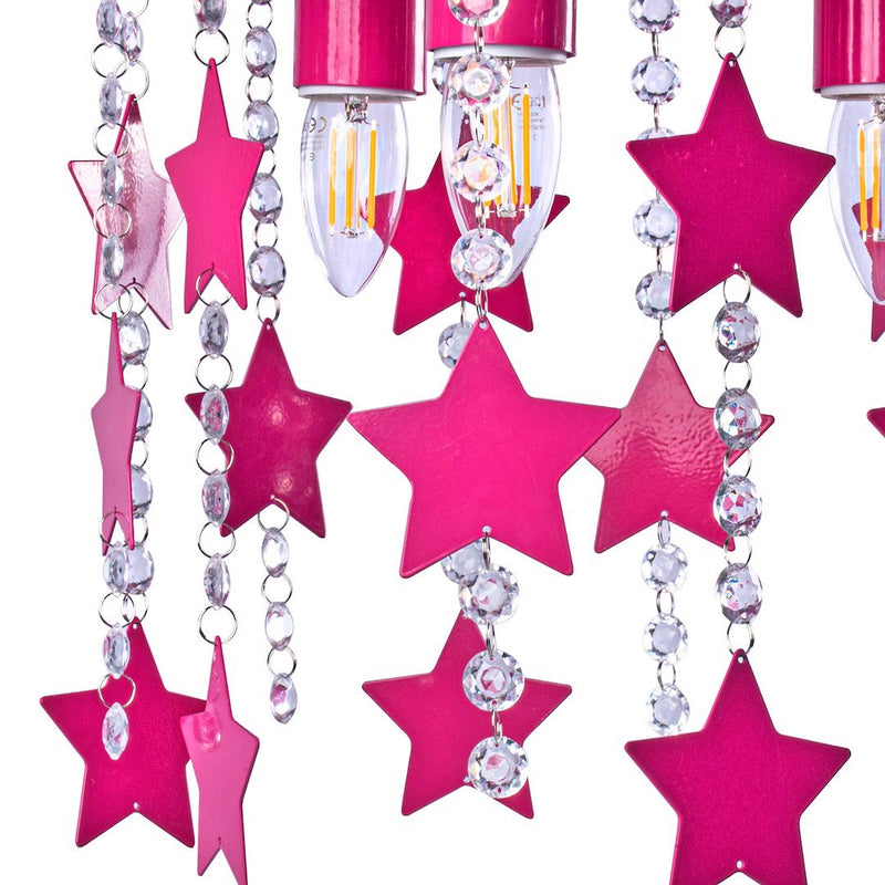 Milagro Star ceiling lamp E27 H 32cm