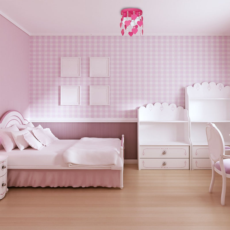 Milagro Corazon ceiling lamp E27 H 35cm