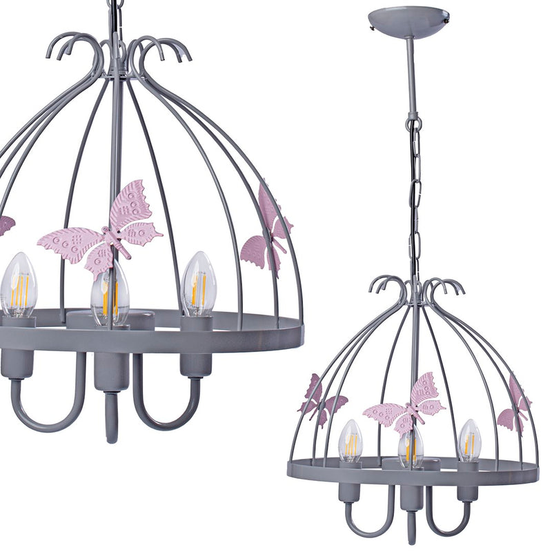 Milagro Kago chandelier E14