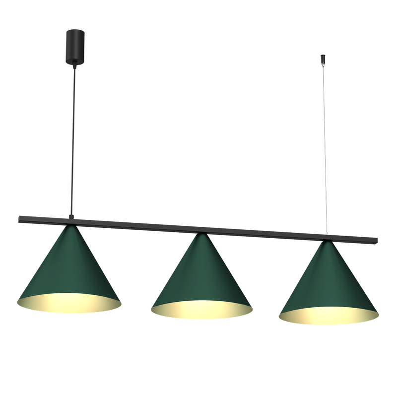 Milagro Capital 3L pendant lamp GX53