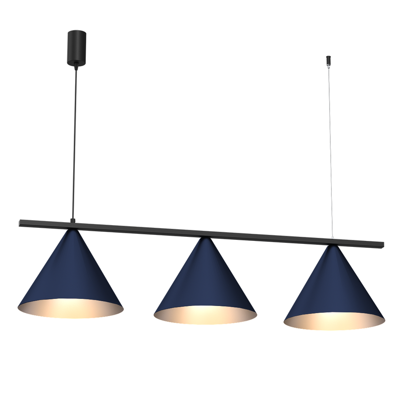Milagro Capital 3L pendant lamp GX53