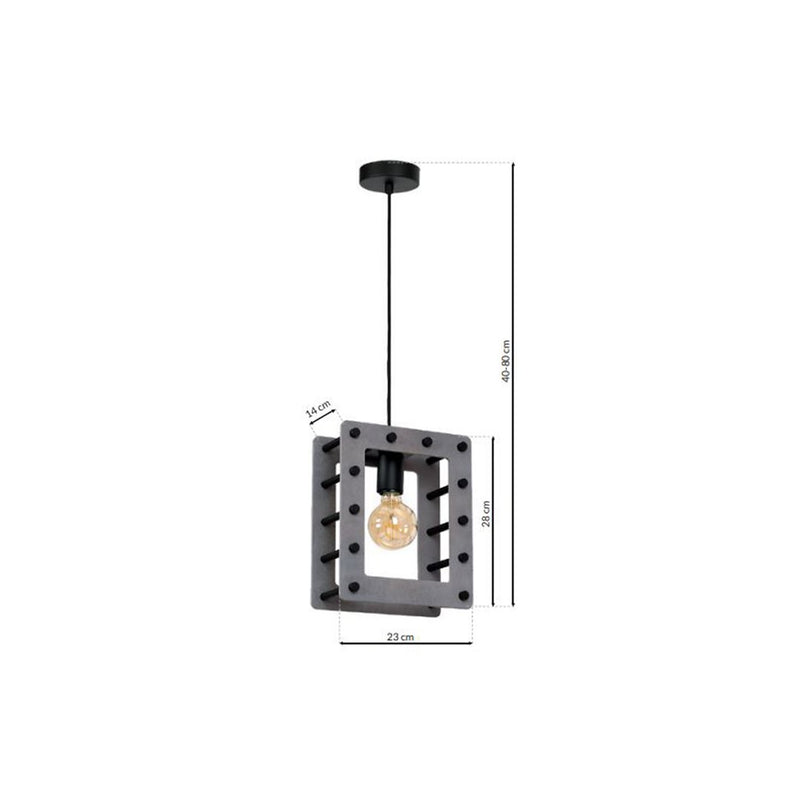 Milagro Theo pendant lamp E27