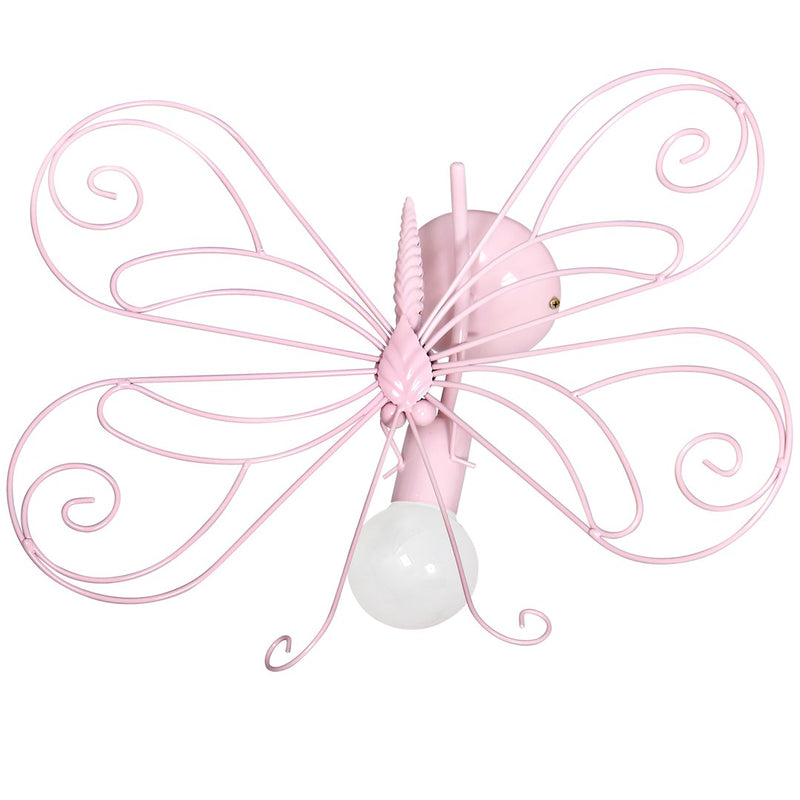 Milagro Butterfly wall sconce lamp E27 H 32cm