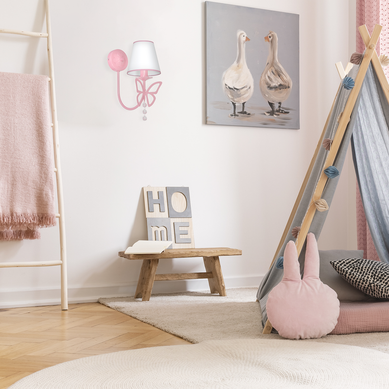 Milagro Charlotte wall sconce lamp E14 H 28cm