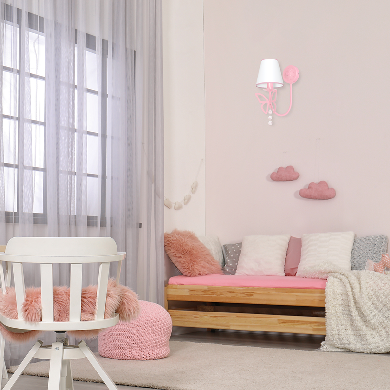 Milagro Charlotte wall sconce lamp E14 H 28cm