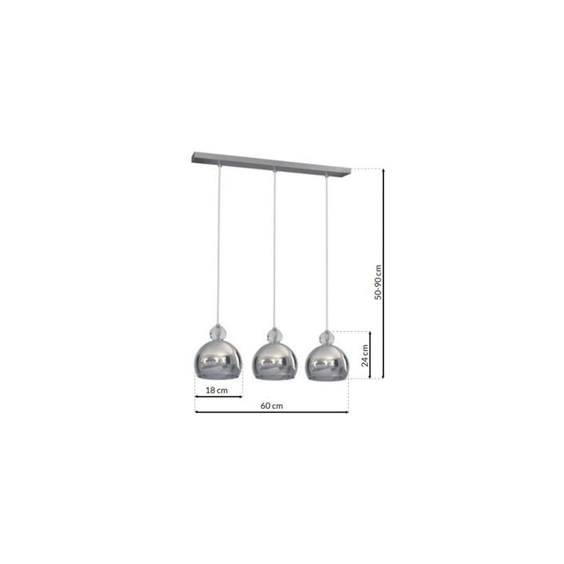 Milagro Toledo pendant lamp E27