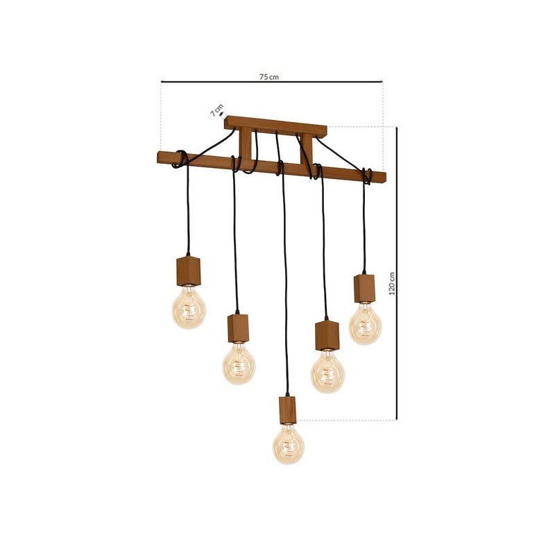Milagro Jack pendant lamp E27