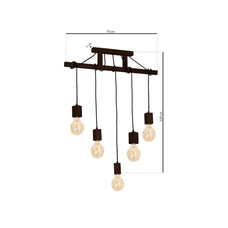 Milagro Jack pendant lamp E27