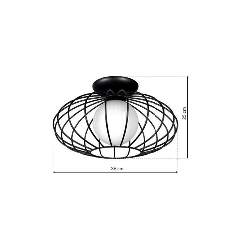 Milagro Kronos ceiling lamp E14 H 25cm