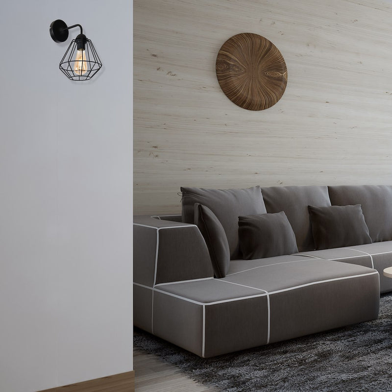 Milagro Colin wall sconce lamp E27 H 3cm