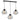 Milagro Colin pendant lamp E27