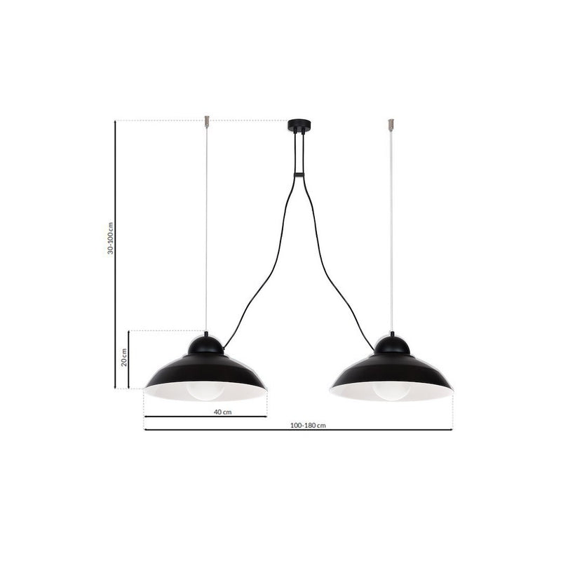 Milagro pendant lamp E27