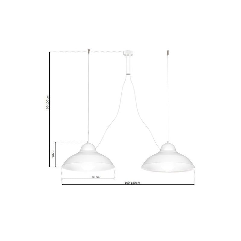 Milagro pendant lamp E27