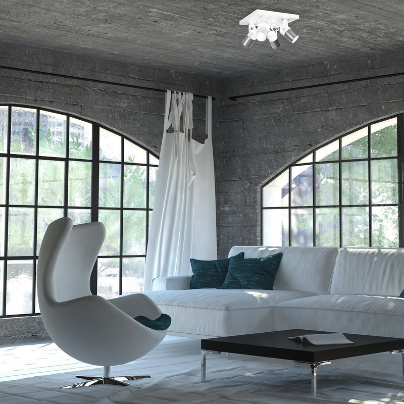 Milagro Wilson ceiling lamp GU10 H 15cm