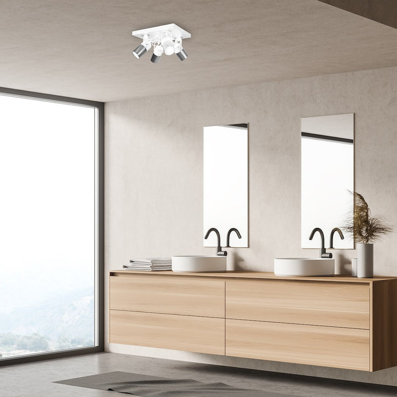 Milagro Wilson ceiling lamp GU10 H 15cm