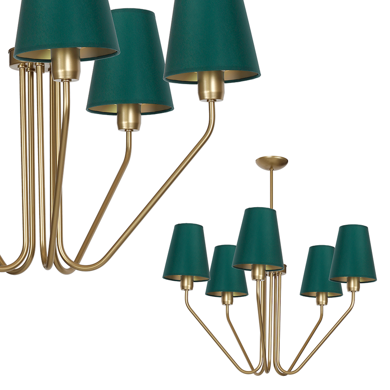 Milagro Victoria chandelier E27 H 73cm