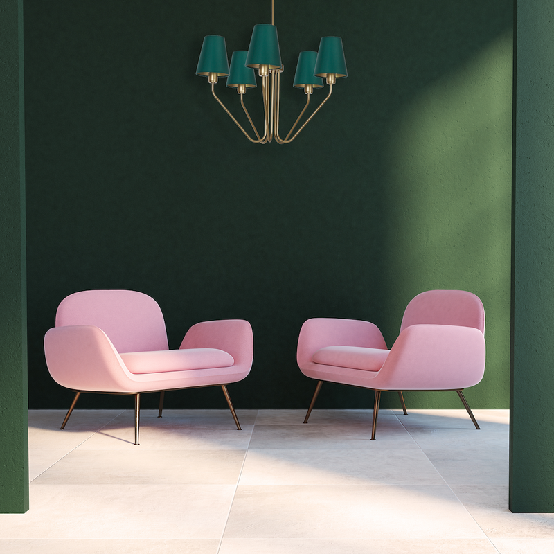 Milagro Victoria chandelier E27 H 73cm