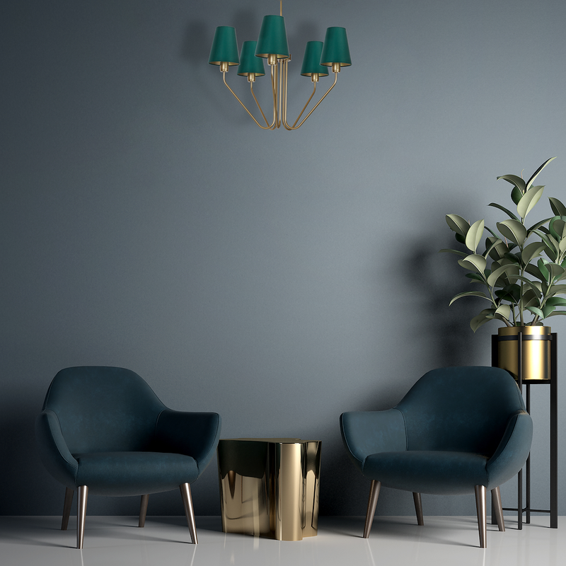 Milagro Victoria chandelier E27 H 73cm