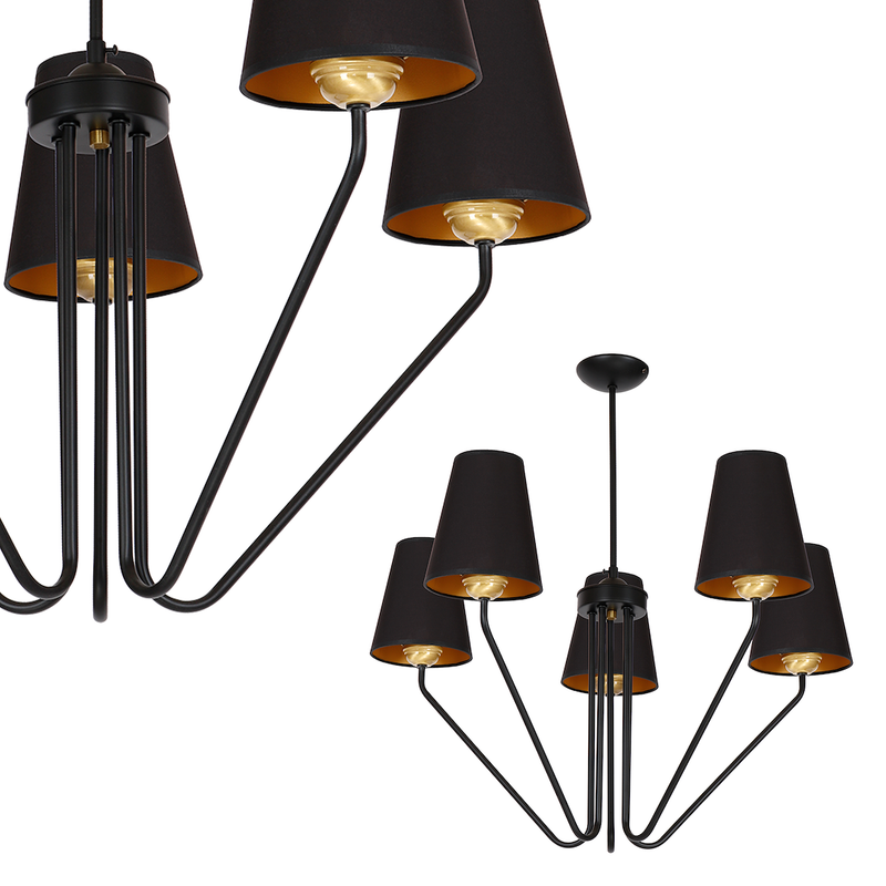 Milagro Victoria chandelier E27 H 73cm