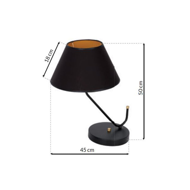 Milagro Victoria table lamp E27 H 50cm