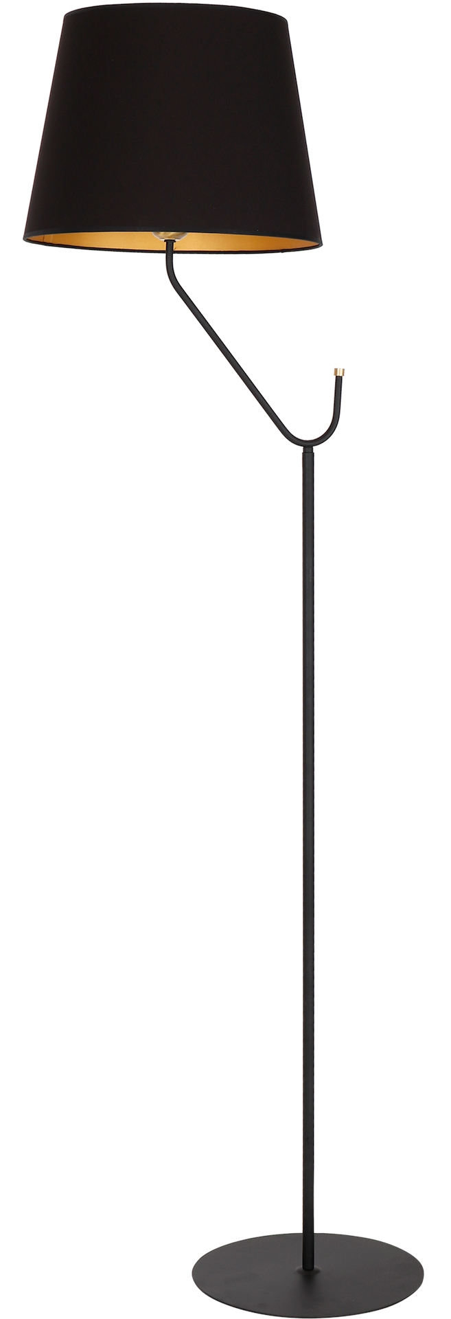 Milagro Victoria 1L floor lamp E27, black H 170cm