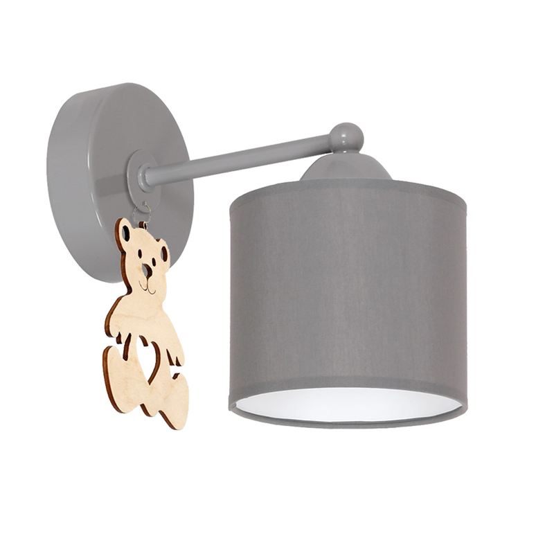 Milagro Bear wall sconce lamp E27 H 23cm