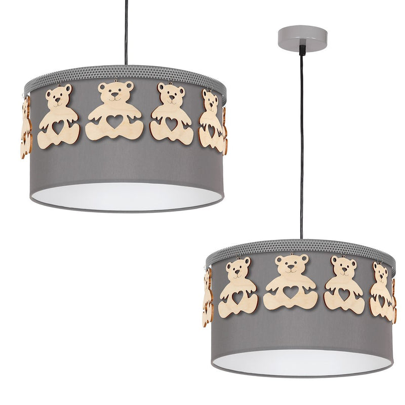 Milagro Bear pendant lamp E27