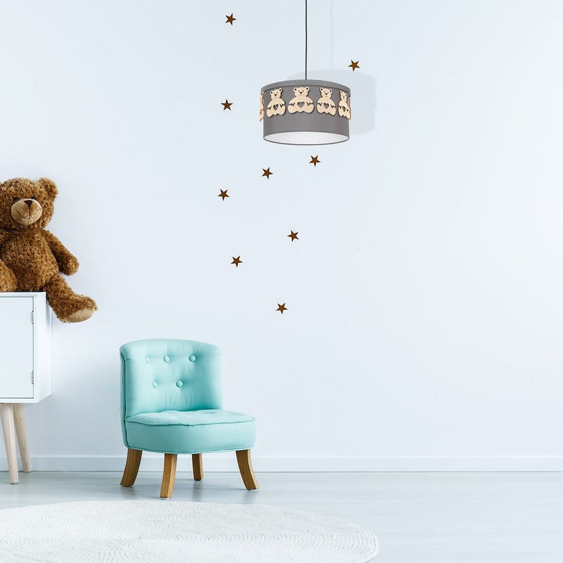 Milagro Bear pendant lamp E27