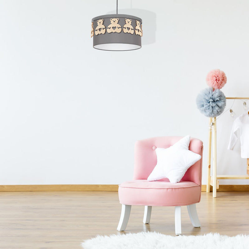Milagro Bear pendant lamp E27