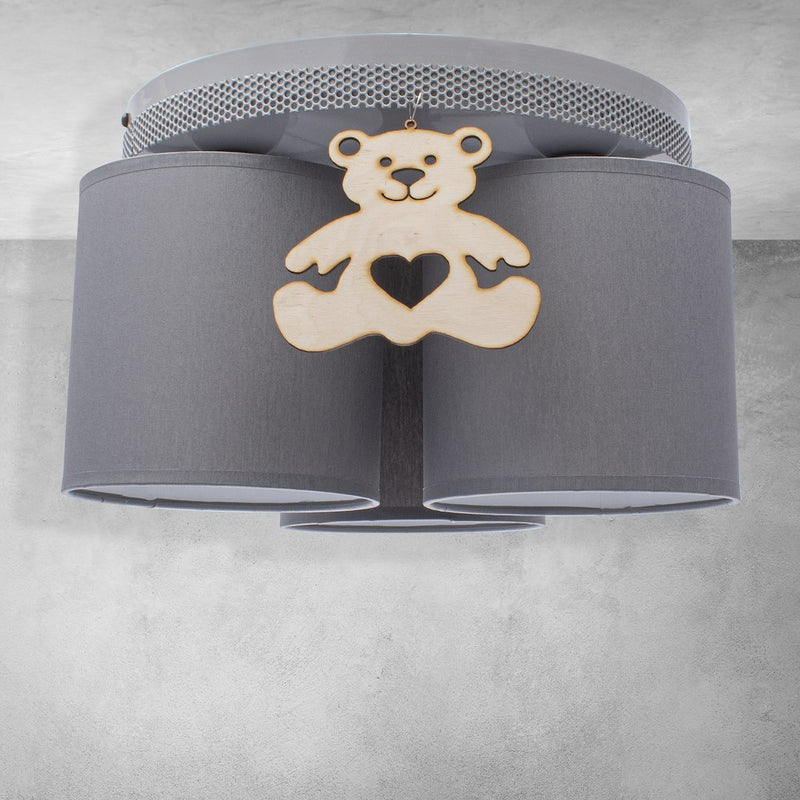 Milagro Bear ceiling lamp E27 H 18.5cm