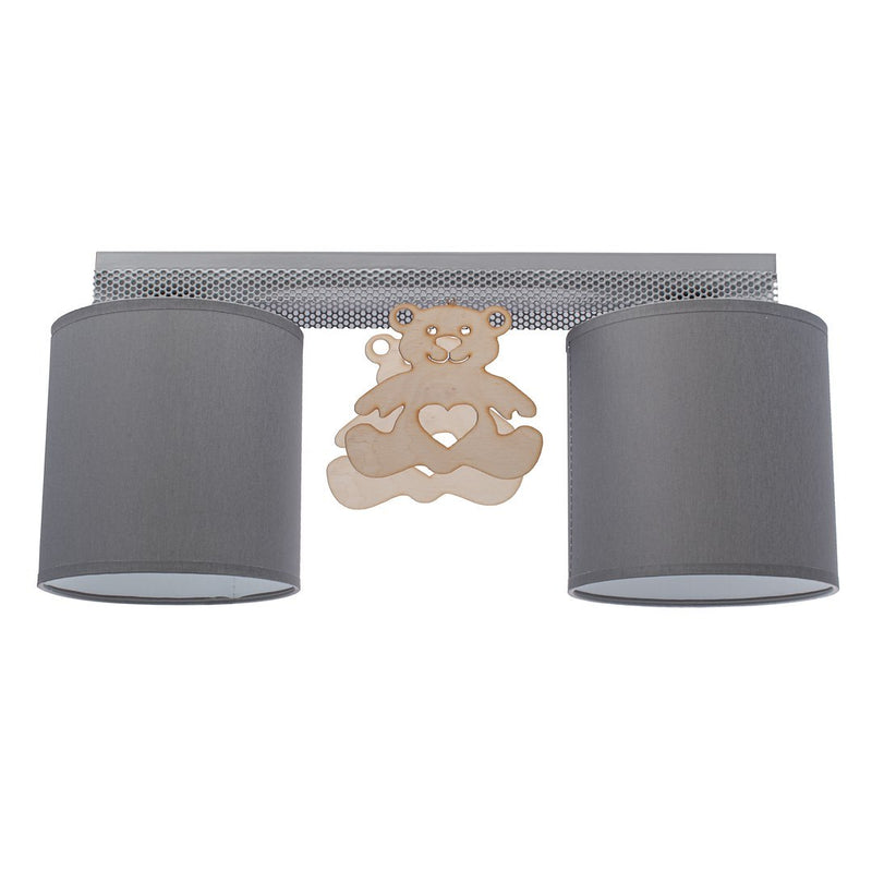 Milagro Bear ceiling lamp E27 H 18cm