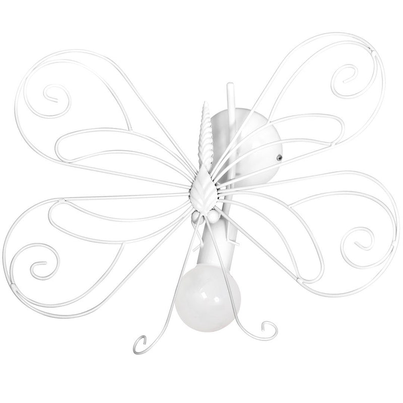 Milagro Butterfly wall sconce lamp E27 H 32cm