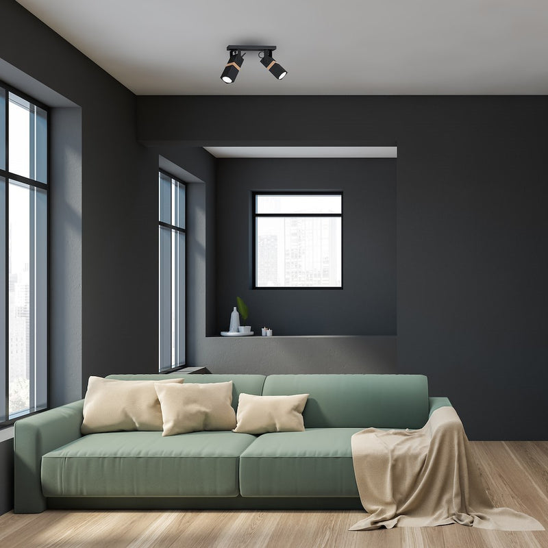 Milagro Vidar ceiling lamp GU10 H 20cm