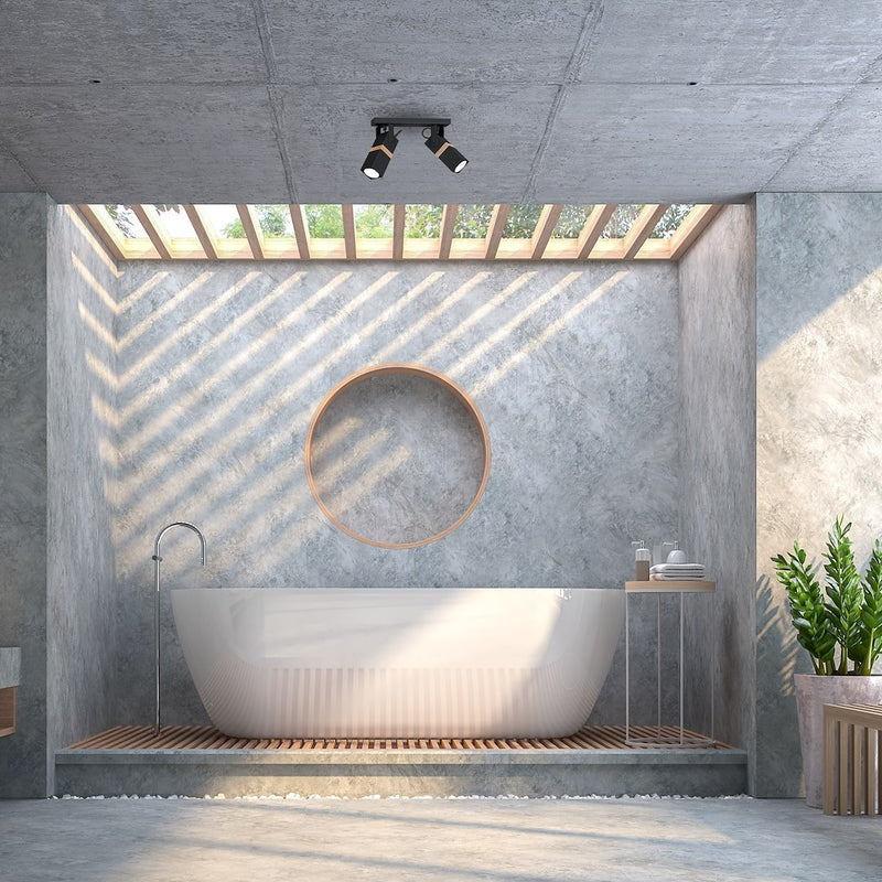 Milagro Vidar ceiling lamp GU10 H 20cm