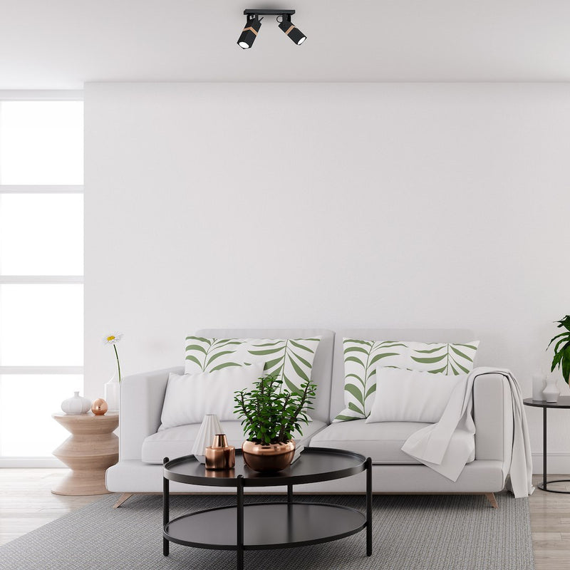 Milagro Vidar ceiling lamp GU10 H 20cm