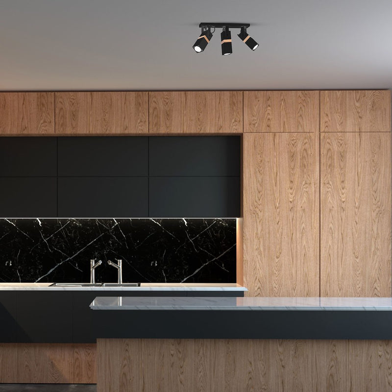 Milagro Vidar ceiling lamp GU10 H 20cm