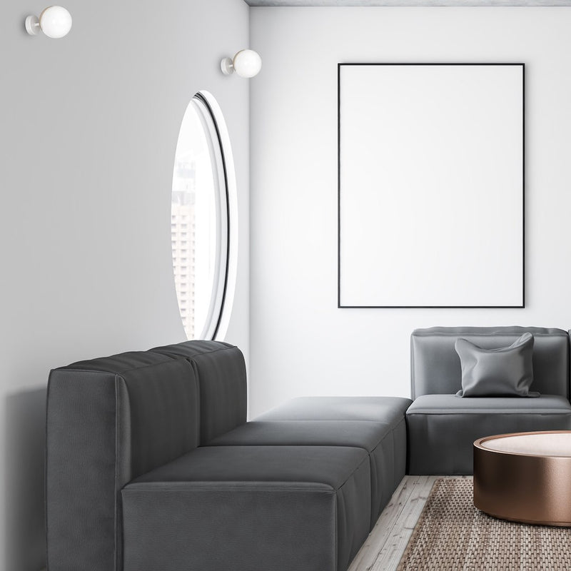 Milagro Sphere wall sconce lamp E14 H 15cm