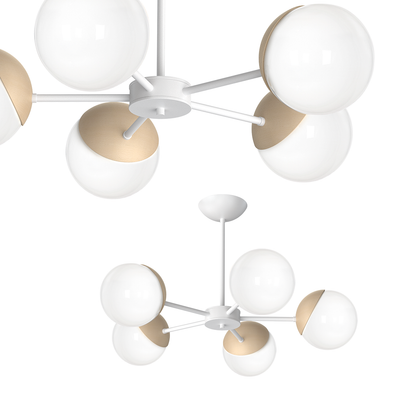 Milagro Sphere chandelier E14 H 42cm