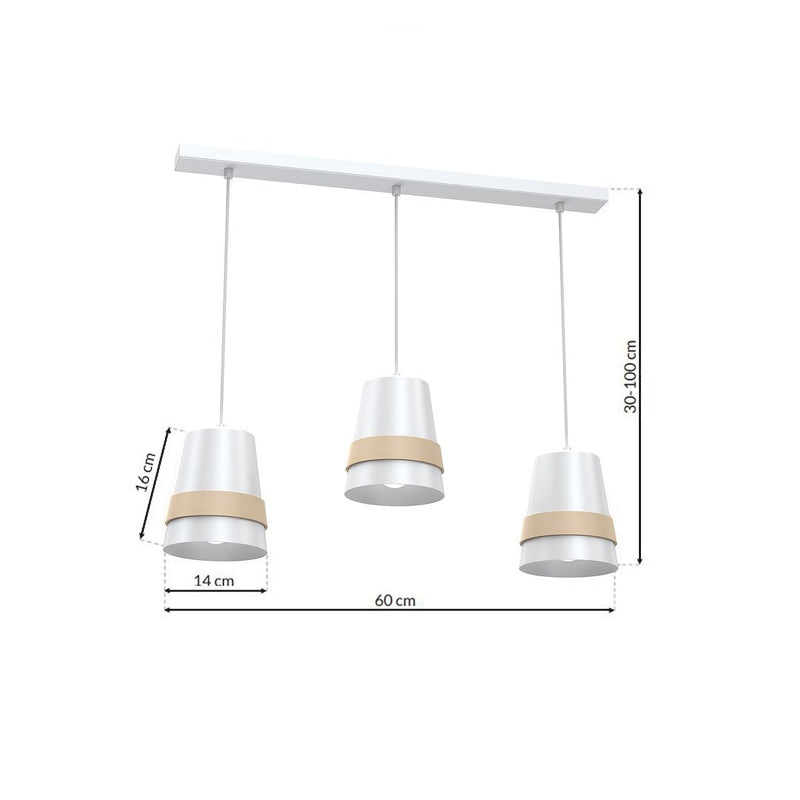 Milagro Venezia pendant lamp E27