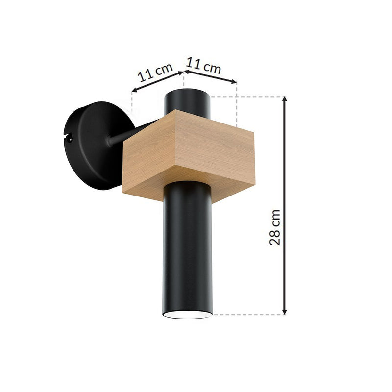 Milagro West wall sconce lamp GU10 H 28cm