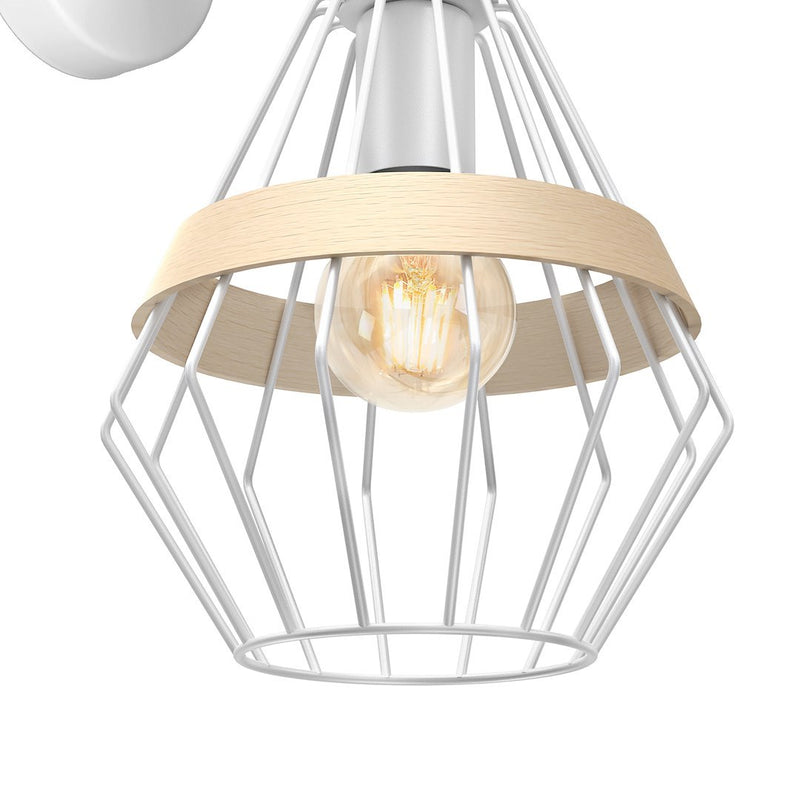 Milagro Cliff wall sconce lamp E27 H 33cm